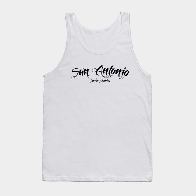 San Antonio Tank Top by carlosramosgzz